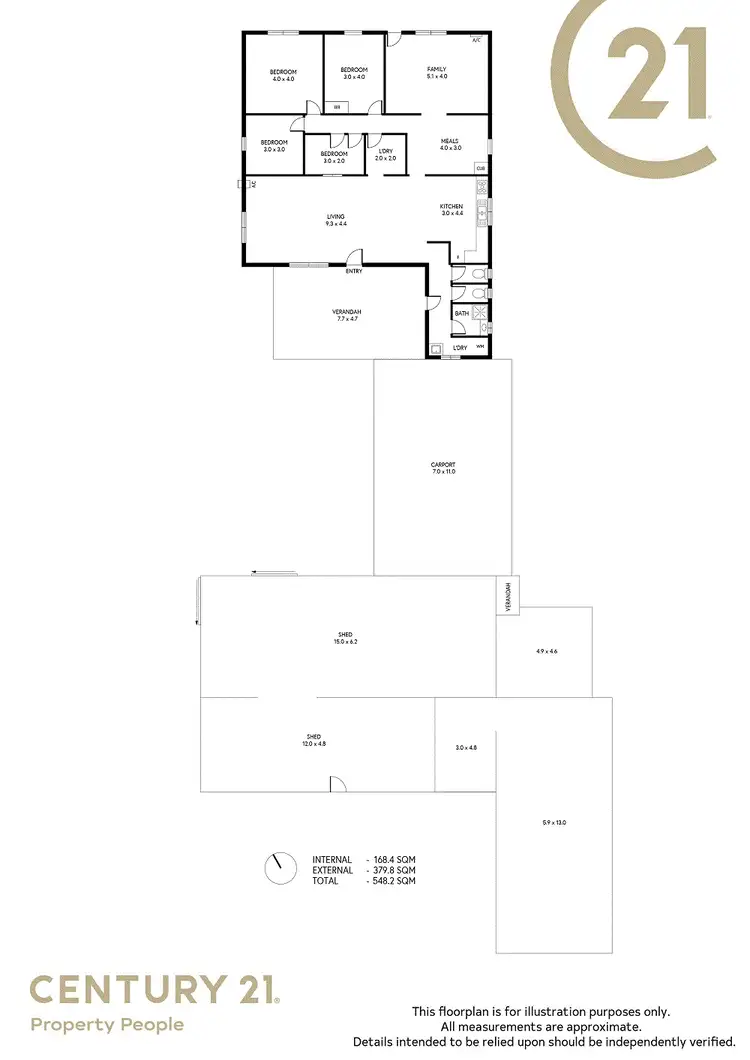 Floorplan of Homely house listing, 163 Robert Road, Virginia SA 5120