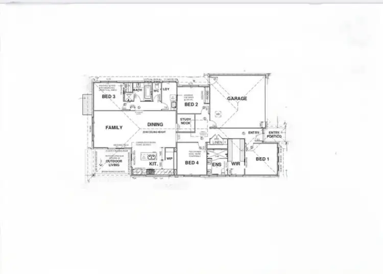 Floorplan of Homely house listing, 62 Norfolk Drive, Burpengary East QLD 4505