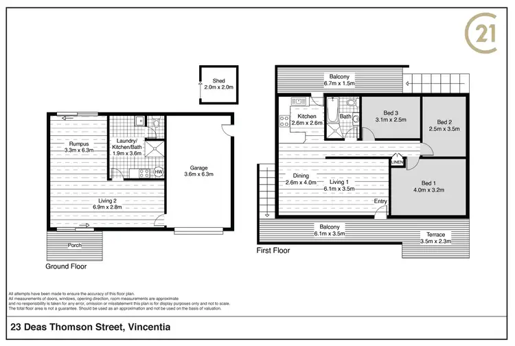 Floorplan of Homely house listing, 23 Deas Thomson Street, Vincentia NSW 2540