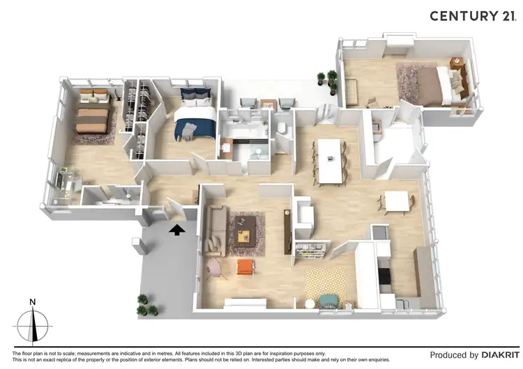 Floorplan of Homely house listing, 346a High Street, Echuca VIC 3564