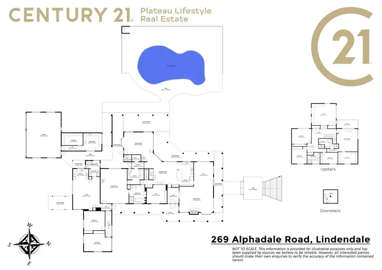Floorplan of Homely rural property listing, 269 Alphadale Road, Lindendale NSW 2480