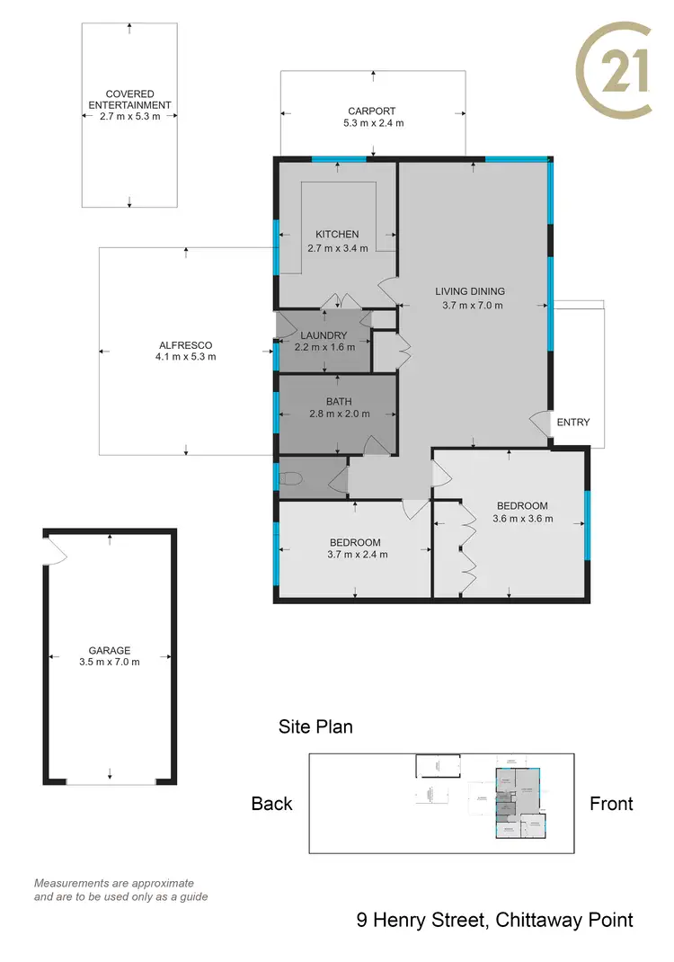 Floorplan of Homely house listing, 9 Henry Street, Chittaway Point NSW 2261