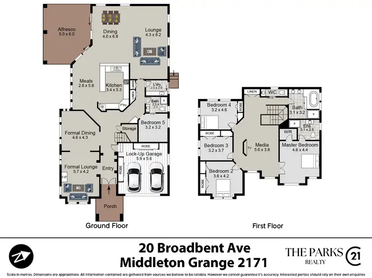 Floorplan of Homely house listing, 20 Broadbent Avenue, Middleton Grange NSW 2171