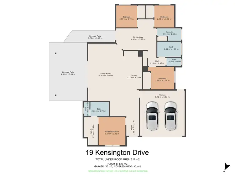 Floorplan of Homely house listing, 19 Kensington Drive, Southside QLD 4570