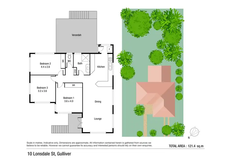 Floorplan of Homely house listing, 10 Lonsdale Street, Gulliver QLD 4812