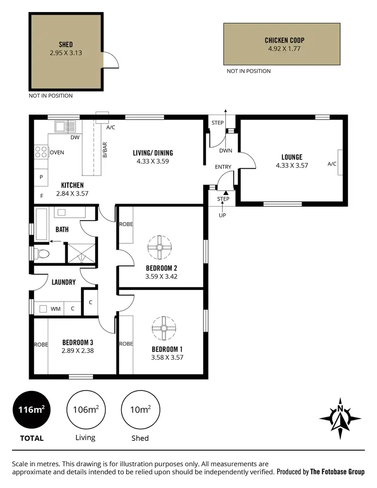 Floorplan of Homely house listing, 28A Waverley Way, Morphett Vale SA 5162