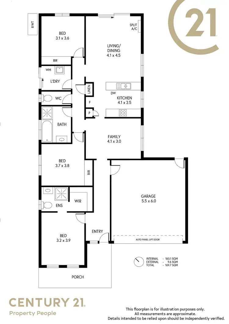 Floorplan of Homely house listing, 10 Barrat Street, Smithfield Plains SA 5114