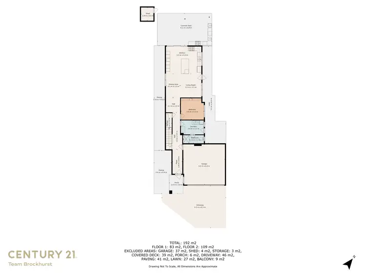 Floorplan of Homely house listing, 2A Cranley Place, Lynwood WA 6147
