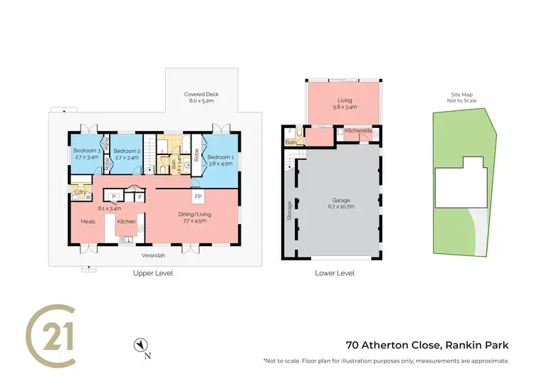 Floorplan of Homely house listing, 70 Atherton Close, Rankin Park NSW 2287