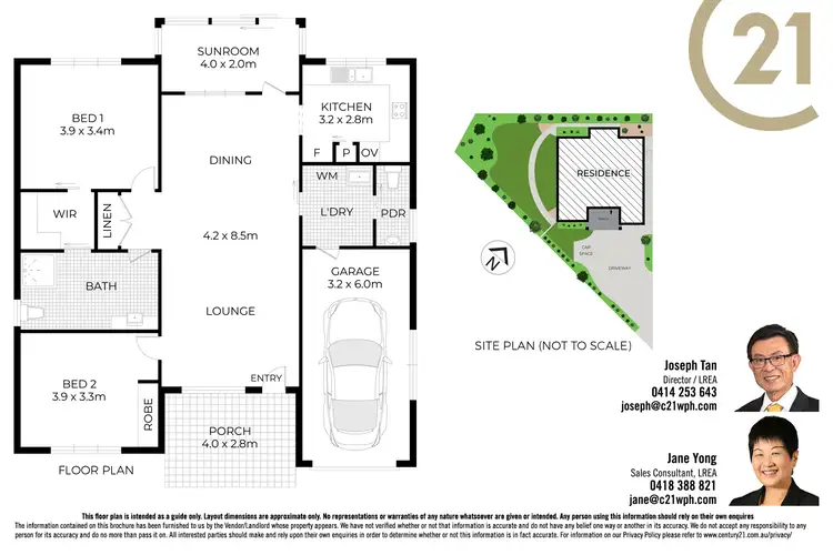 Floorplan of Homely villa listing, 1/125A New Line Road, Cherrybrook NSW 2126