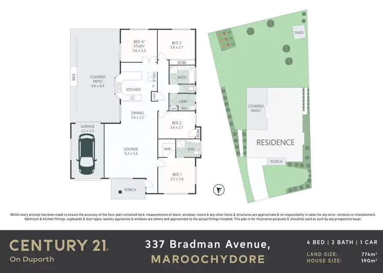 Floorplan of Homely house listing, 337 Bradman Avenue, Maroochydore QLD 4558
