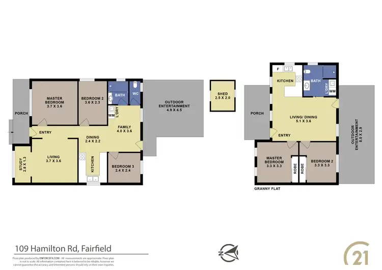 Floorplan of Homely house listing, 109 Hamilton Road, Fairfield NSW 2165