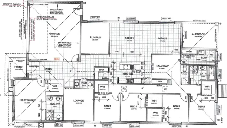 Floorplan of Homely house listing, 26 Auburn Crescent, Bacchus Marsh VIC 3340