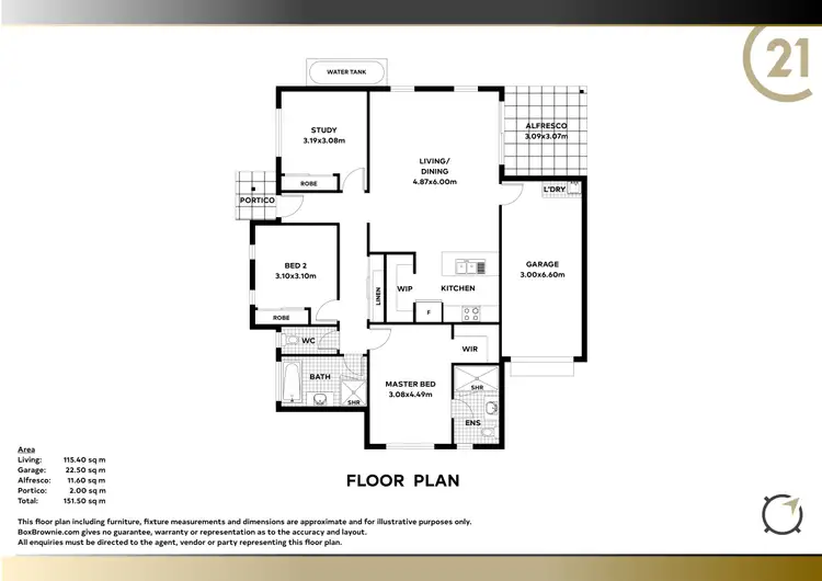 Floorplan of Homely house listing, 14 Chapman Street, Greta NSW 2334