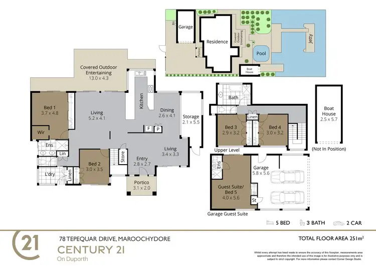 Floorplan of Homely house listing, 78 Tepequar Drive, Maroochydore QLD 4558