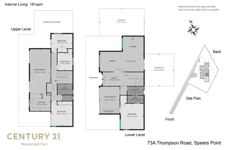 Floorplan of Homely house listing, 73A Thompson Road, Speers Point NSW 2284