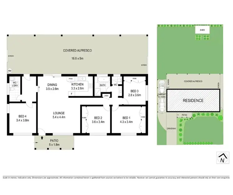 Floorplan of Homely house listing, 23 Robindale Drive, Wollongbar NSW 2477