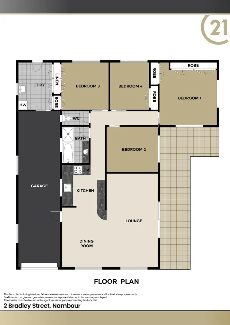 Floorplan of Homely house listing, 2 Bradley Street, Nambour QLD 4560