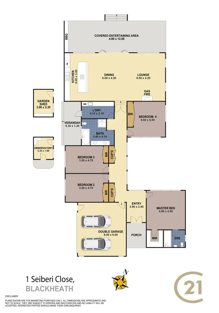 Floorplan of Homely house listing, 1 Seiberi Close, Blackheath NSW 2785