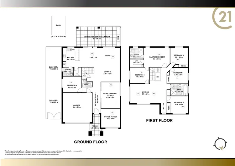 Floorplan of Homely house listing, 21 Grasmere Way, Warners Bay NSW 2282