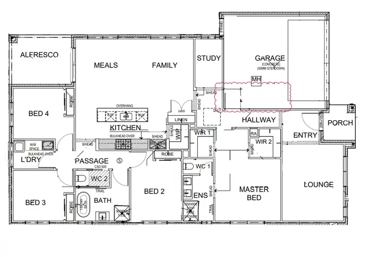Floorplan of Homely house listing, 27 Morningside Circuit, Armstrong Creek VIC 3217