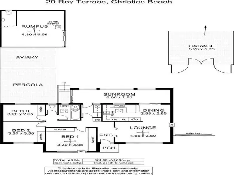 Floorplan of Homely house listing, 29 Roy Terrace, Christies Beach SA 5165