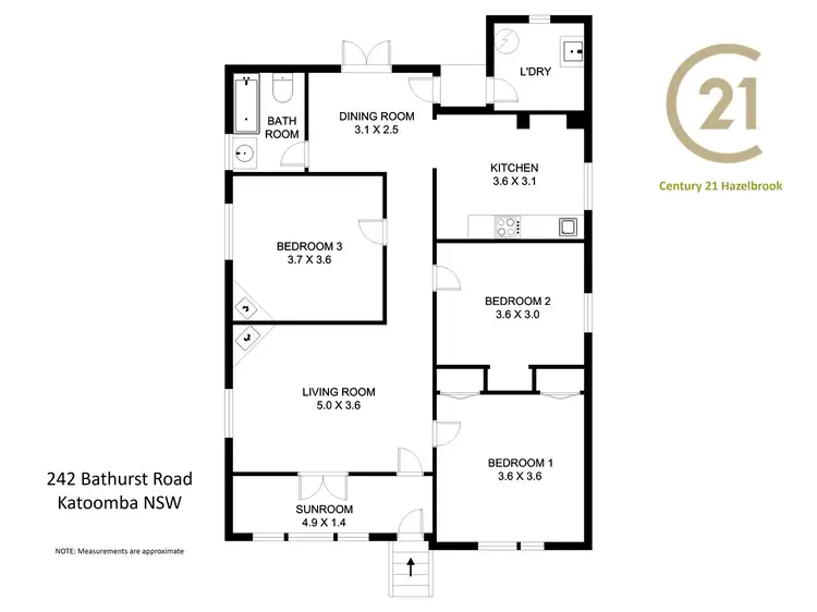 Floorplan of Homely house listing, 242 Bathurst Road, Katoomba NSW 2780