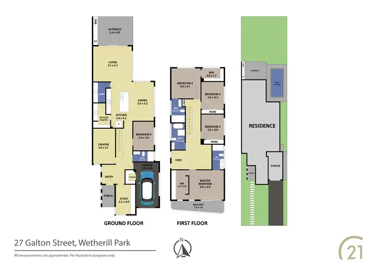 Floorplan of Homely house listing, 27 Galton Street, Wetherill Park NSW 2164