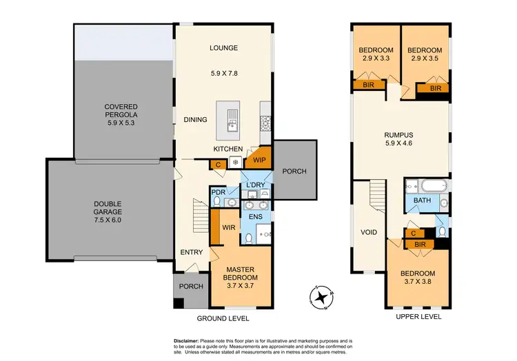 Floorplan of Homely house listing, 2 Wanke Crescent, Dandenong VIC 3175