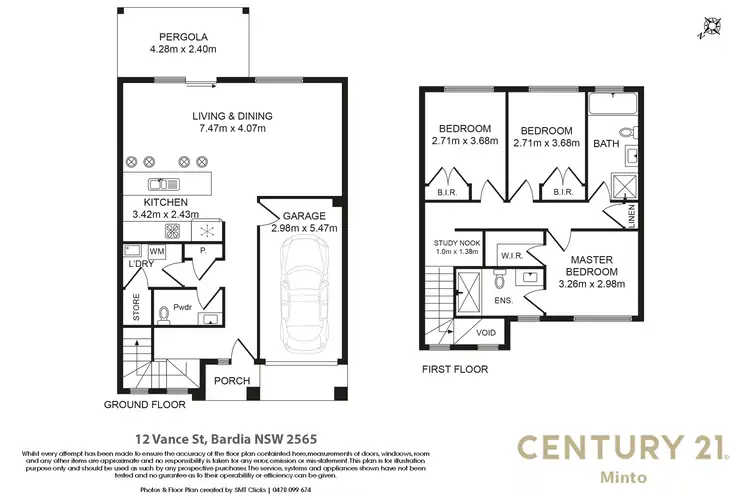 Floorplan of Homely house listing, 12 Vance Street, Bardia NSW 2565
