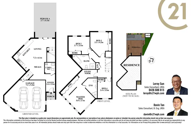 Floorplan of Homely townhouse listing, 2/144 Old Northern Road, Baulkham Hills NSW 2153
