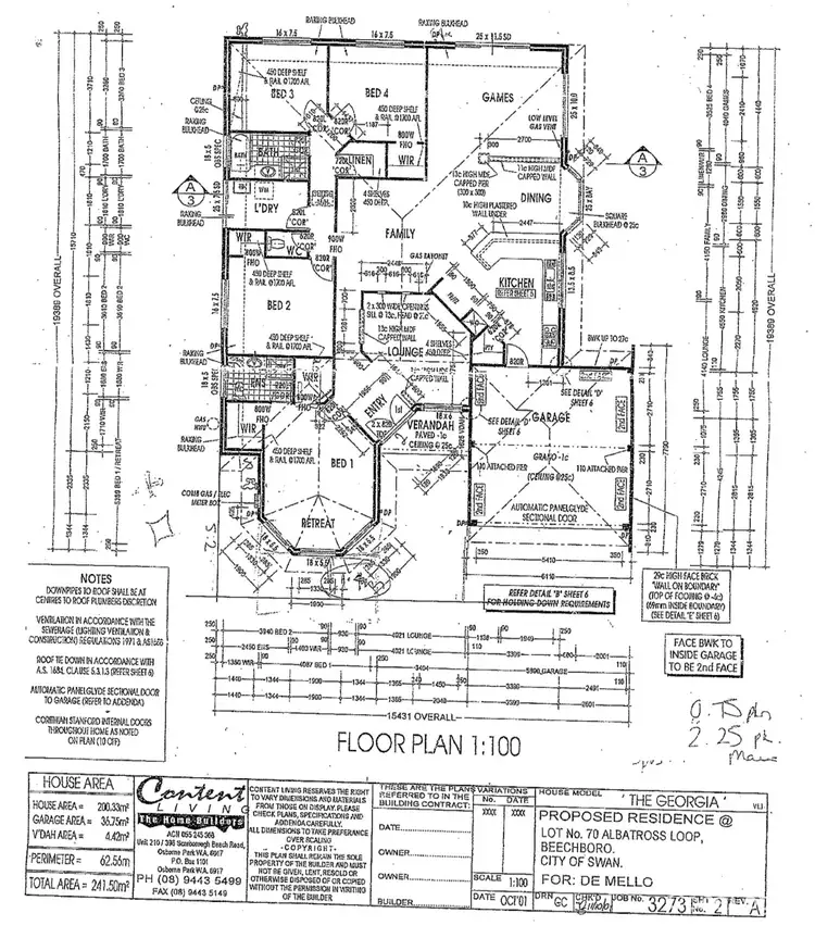 Floorplan of Homely house listing, 27 Albatross Loop, Bennett Springs WA 6063