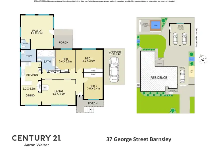 Floorplan of Homely house listing, 37 George Street, Barnsley NSW 2278