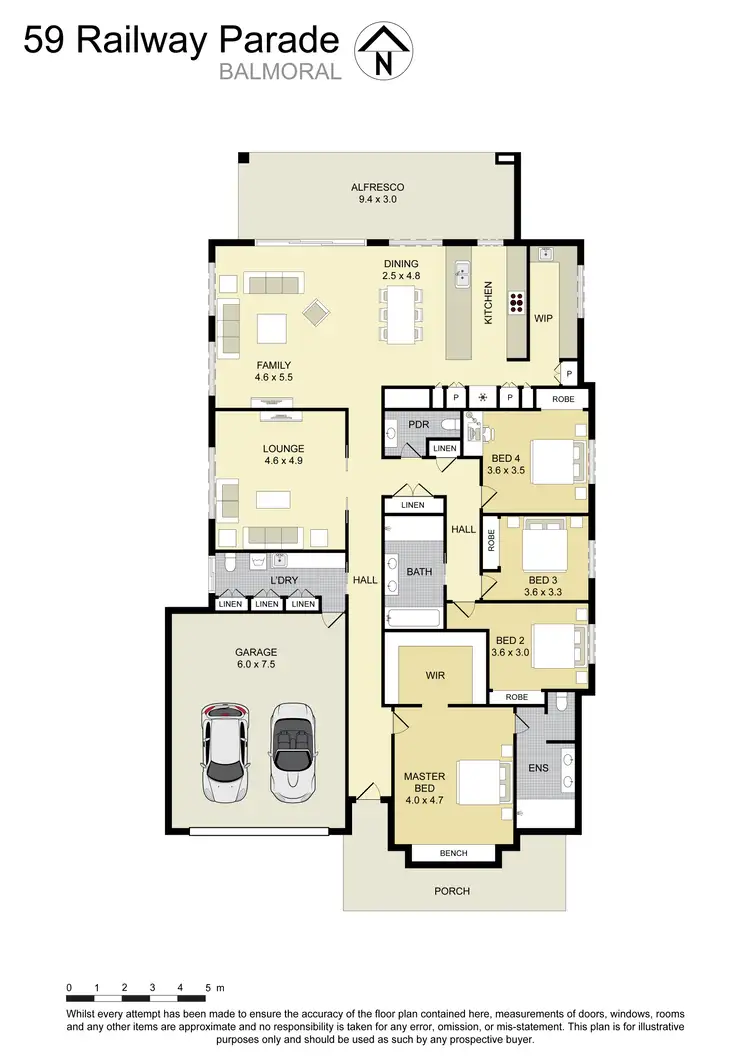 Floorplan of Homely rural property listing, 59 Railway Parade, Balmoral NSW 2571