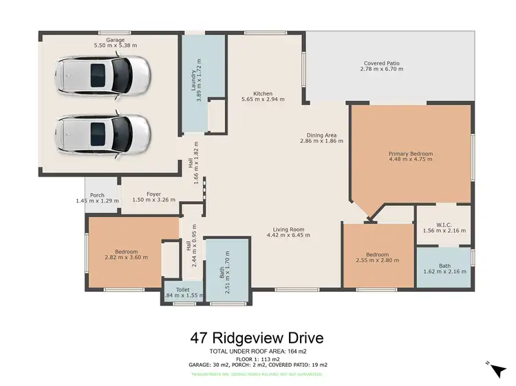 Floorplan of Homely house listing, 47 Ridgeview Drive, Gympie QLD 4570