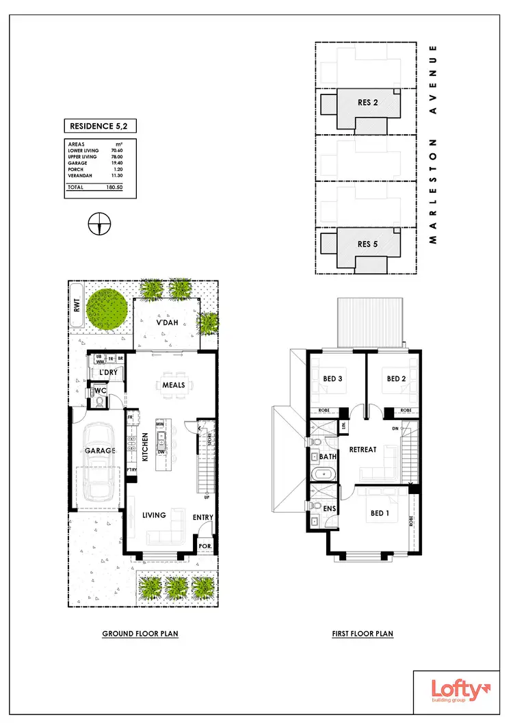 Floorplan of Homely house listing, 1 - 5 / 23 Marleston Avenue, Ashford SA 5035