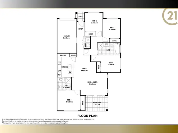 Floorplan of Homely semi-detached listing, 1/2 Pillar Street, Bellbird NSW 2325