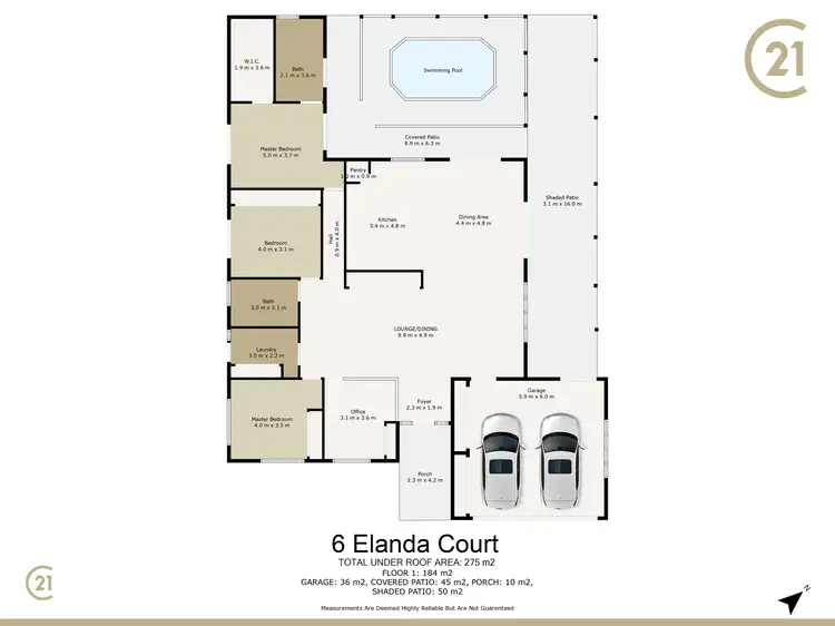 Floorplan of Homely house listing, 6 Elanda Court, Tin Can Bay QLD 4580