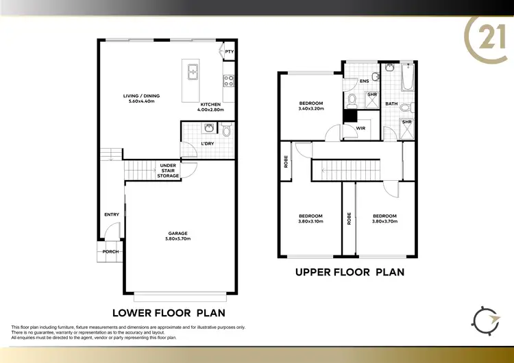 Floorplan of Homely townhouse listing, 2/4 Kaleen Street, Charlestown NSW 2290