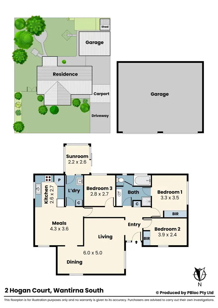 Floorplan of Homely house listing, 2 Hogan Court, Wantirna South VIC 3152