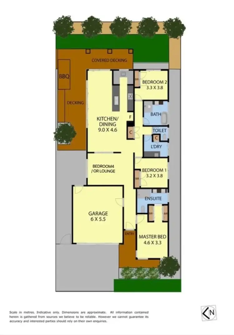 Floorplan of Homely house listing, 8 Billeroy Way, Werribee VIC 3030