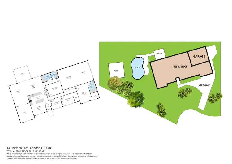 Floorplan of Homely house listing, 14 Shirleen Crescent, Condon QLD 4815