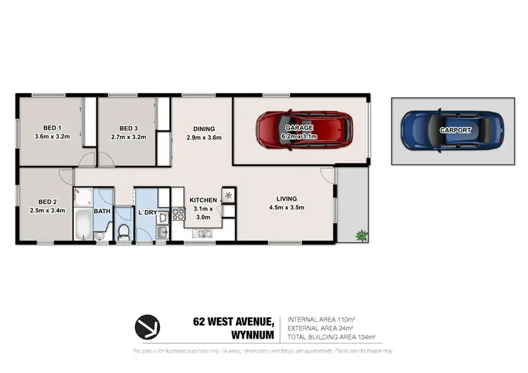 Floorplan of Homely house listing, 62 West Avenue, Wynnum QLD 4178