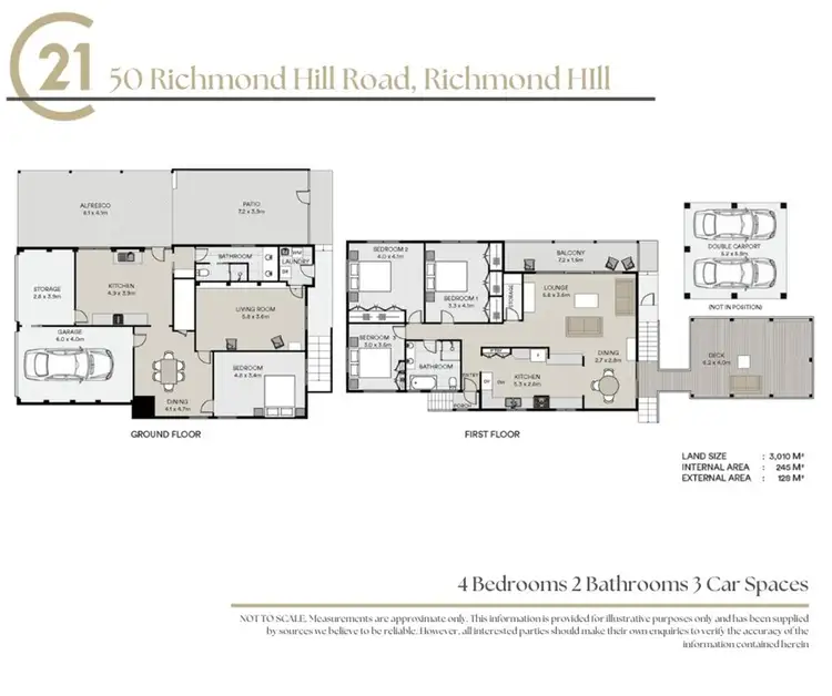 Floorplan of Homely house listing, 50 Richmond Hill Road, Richmond Hill NSW 2480