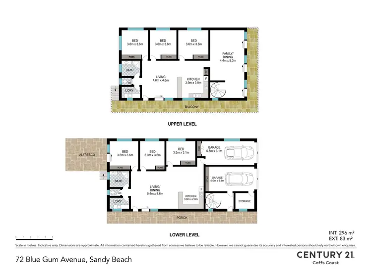 Floorplan of Homely house listing, 72 Bluegum Avenue, Sandy Beach NSW 2456