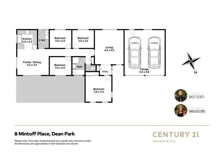 Floorplan of Homely house listing, 8 Mintoff Place, Dean Park NSW 2761