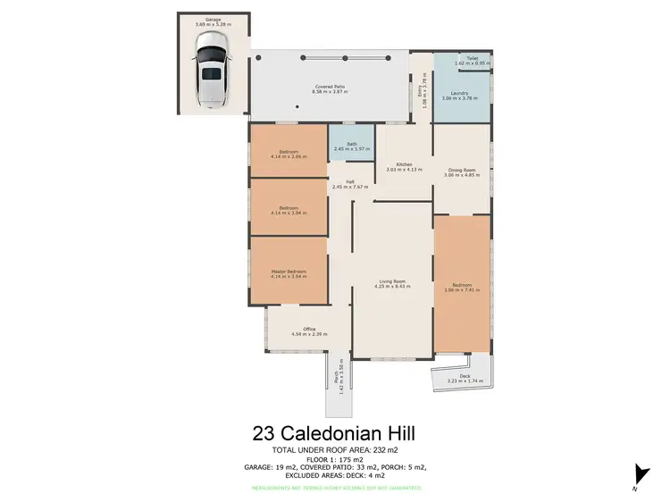 Floorplan of Homely house listing, 23 Caledonian Hill, Gympie QLD 4570