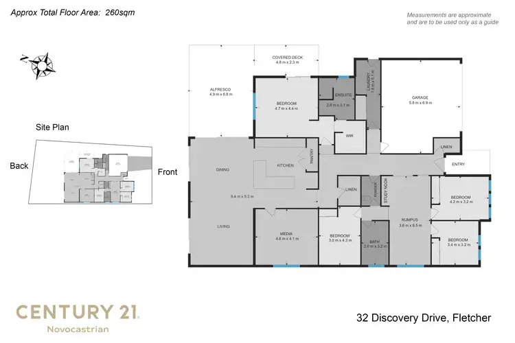 Floorplan of Homely house listing, 32 Discovery Drive, Fletcher NSW 2287