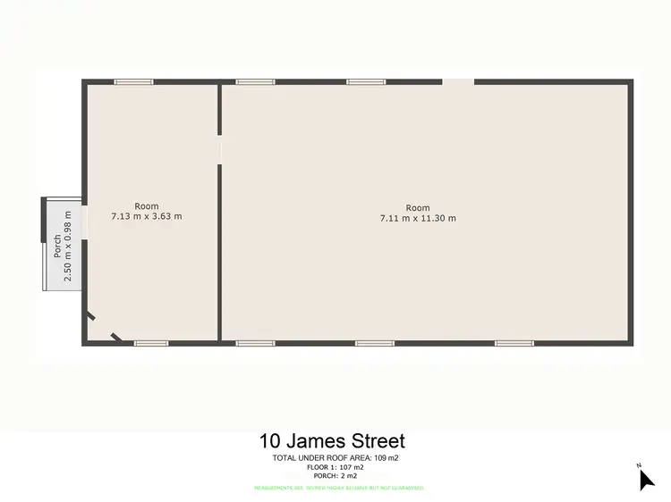 Floorplan of Homely house listing, 10 James Street, Kilkivan QLD 4600