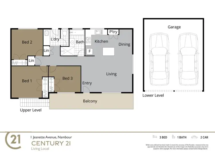 Floorplan of Homely house listing, 1 Jeanette Avenue, Nambour QLD 4560
